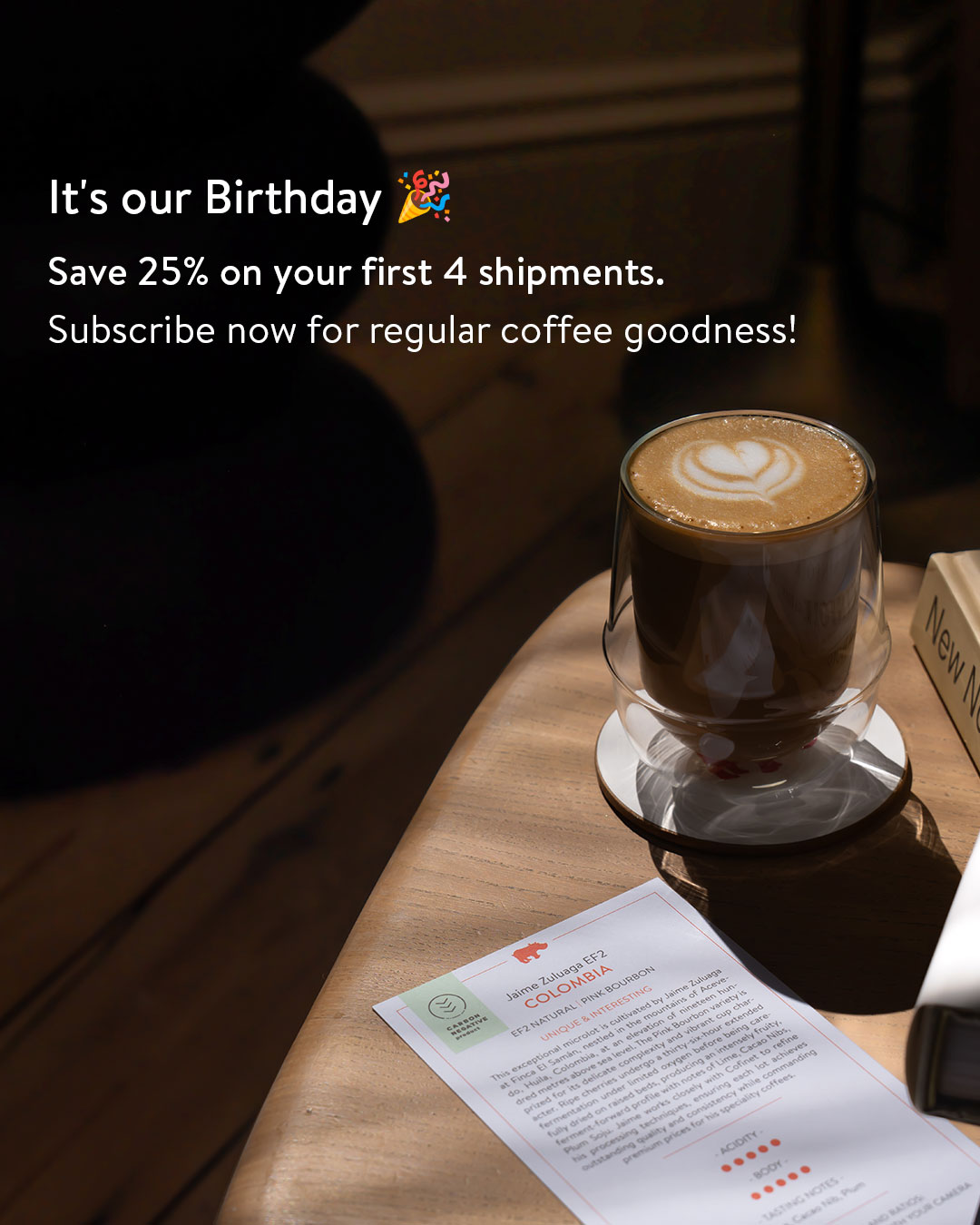 Kiss the Hippo Coffee Facebook ad