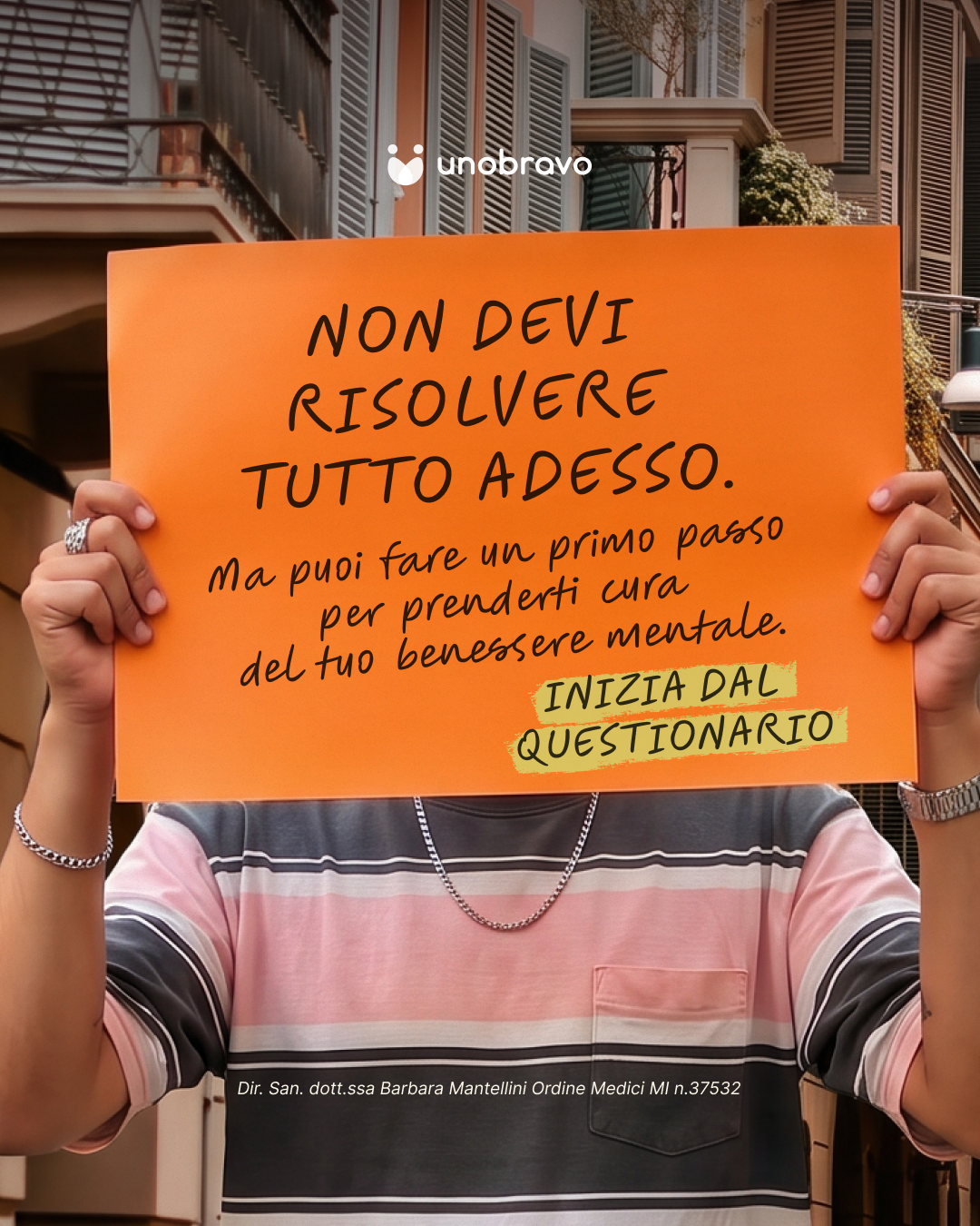 Unobravo Facebook ad