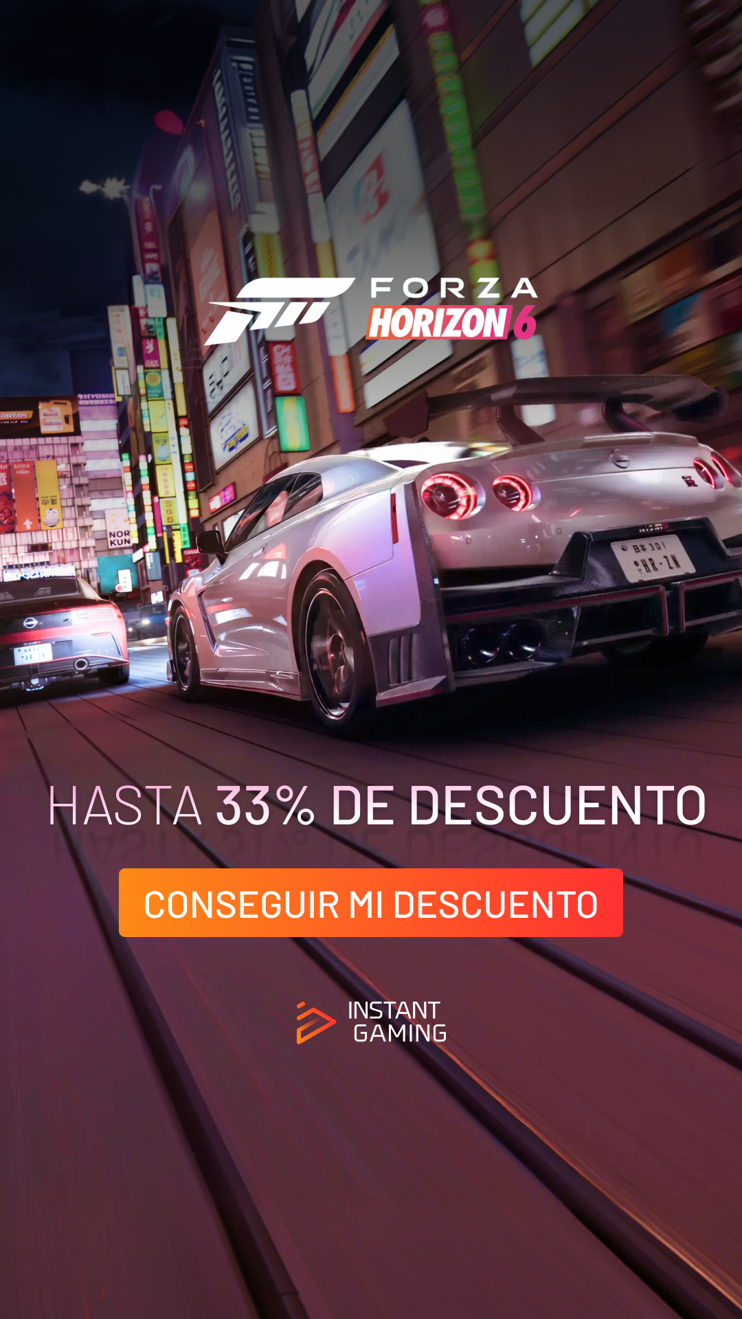 Instant Gaming Facebook ad