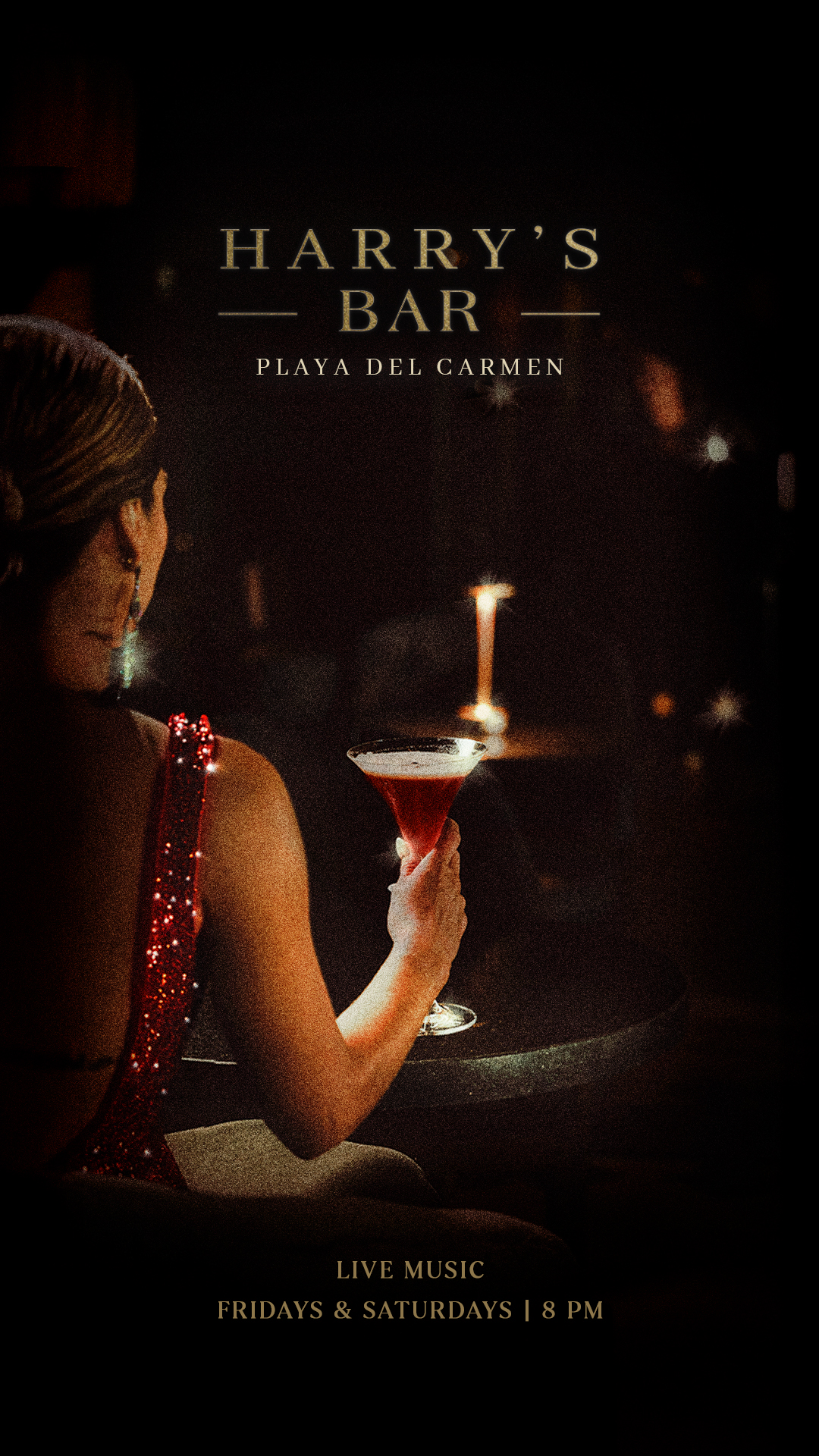 Harry's Bar Facebook ad from Aug 28, 2025