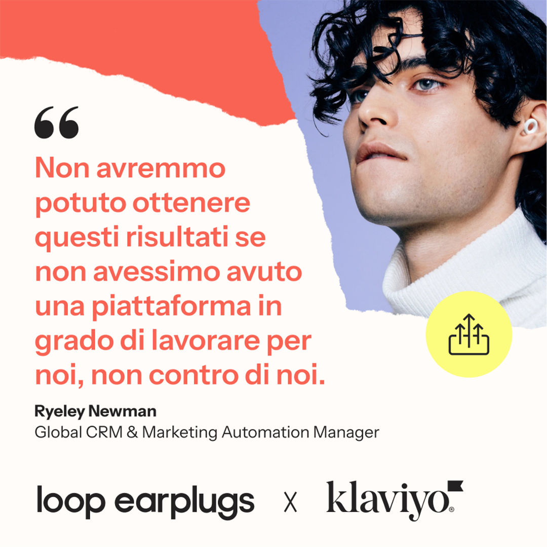 Klaviyo Facebook ad