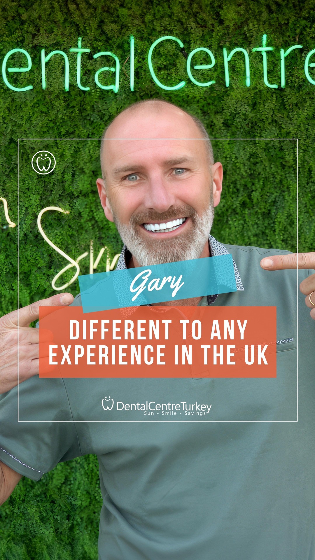 Dental Centre Turkey Facebook ad: Meet Gary from North Wales, who embarked on…