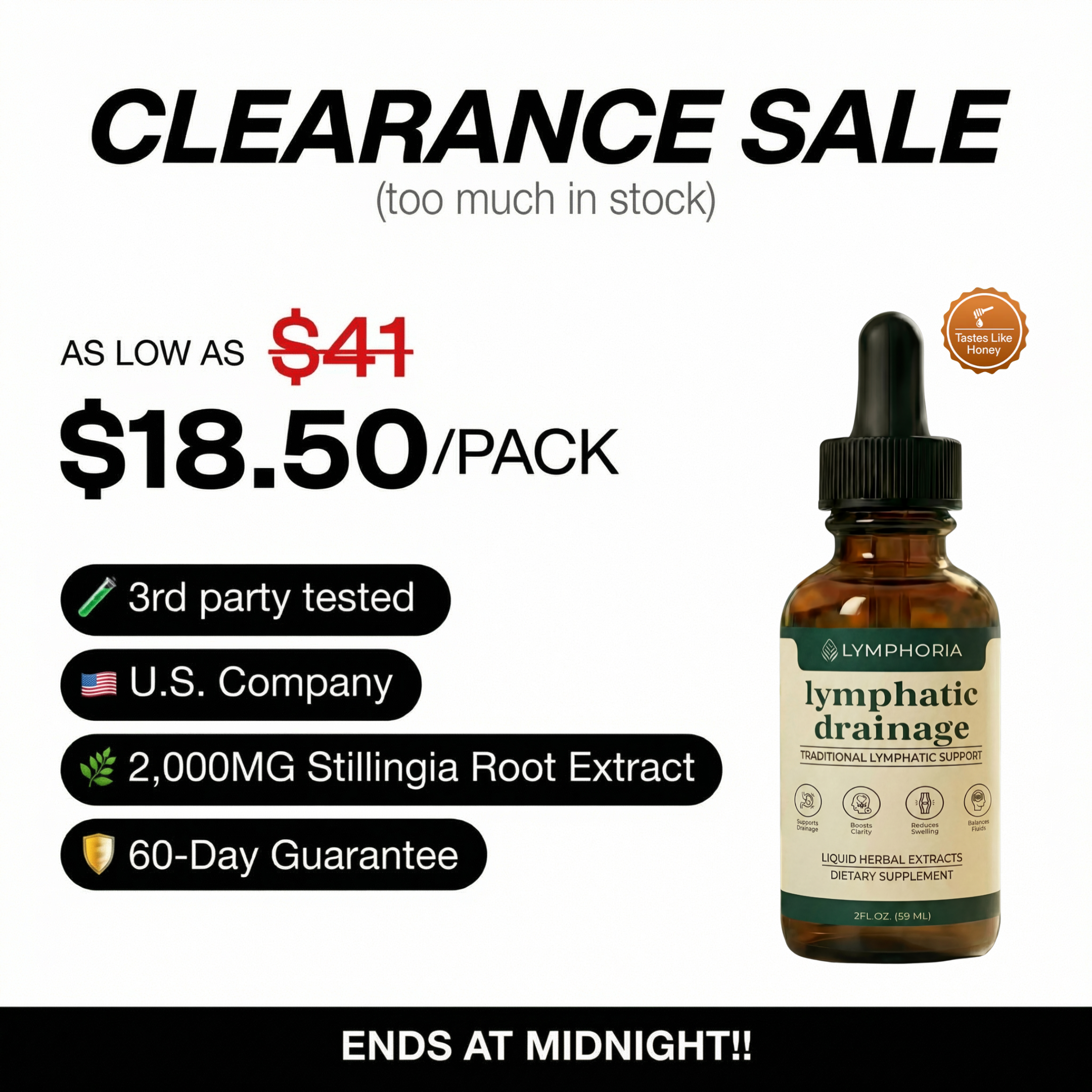 Lymphoria. Facebook ad