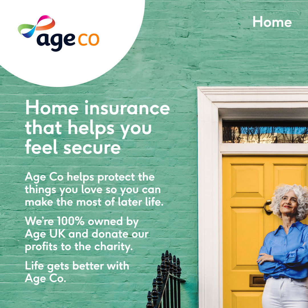 Age Co Facebook ad: Age Co Offers Home Insurance
