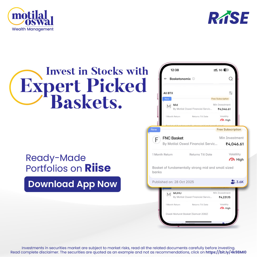 Motilal Oswal Financial Services Ltd Facebook ad