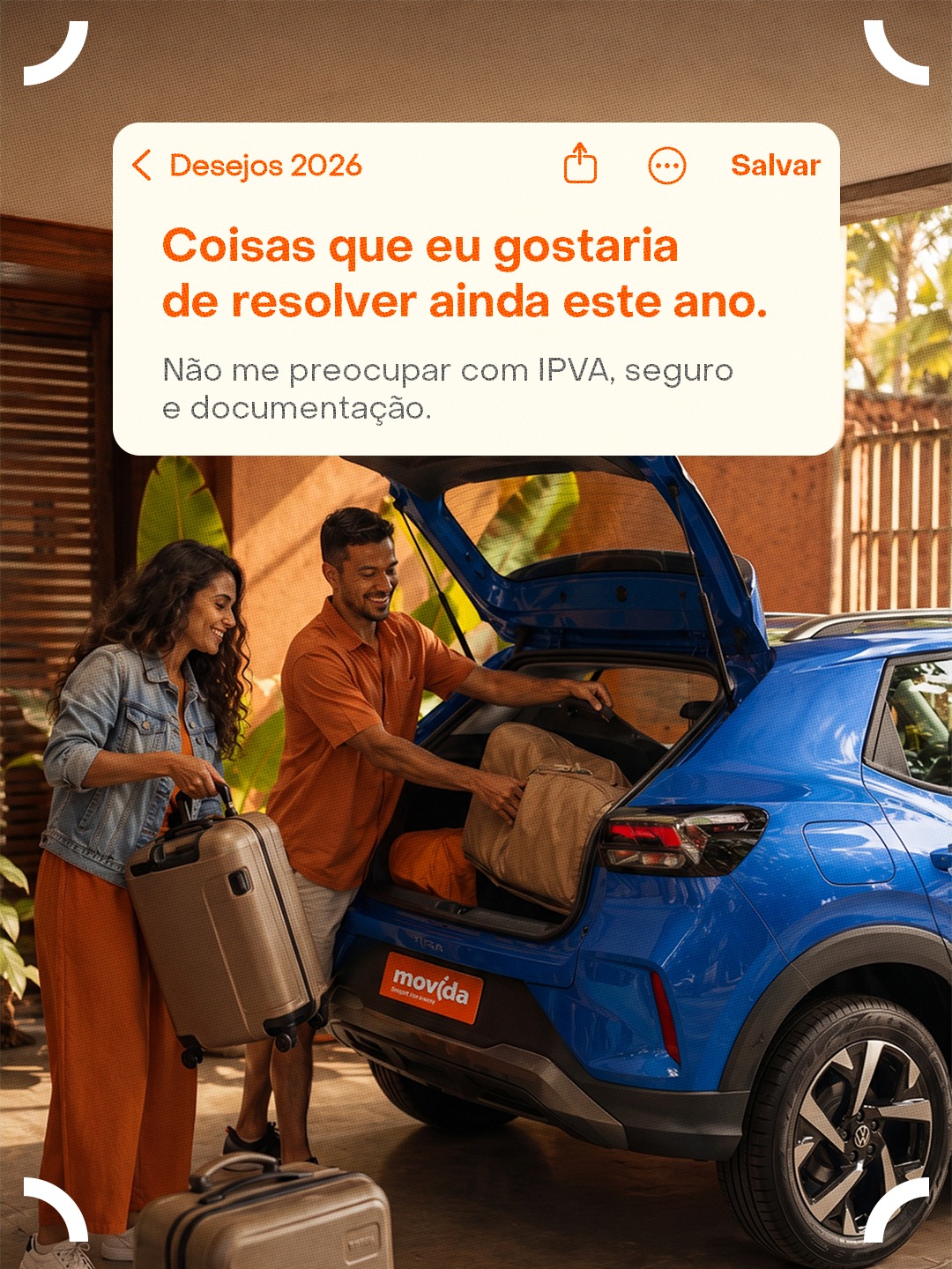 Movida Aluguel de Carros Facebook ad