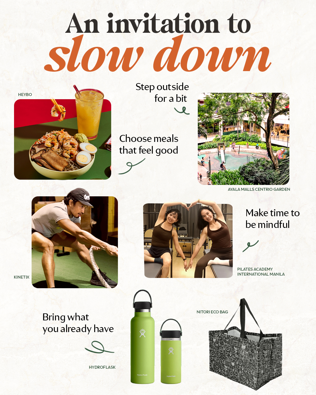 Ayala Malls Facebook ad: Small steps matter especially when we take them…