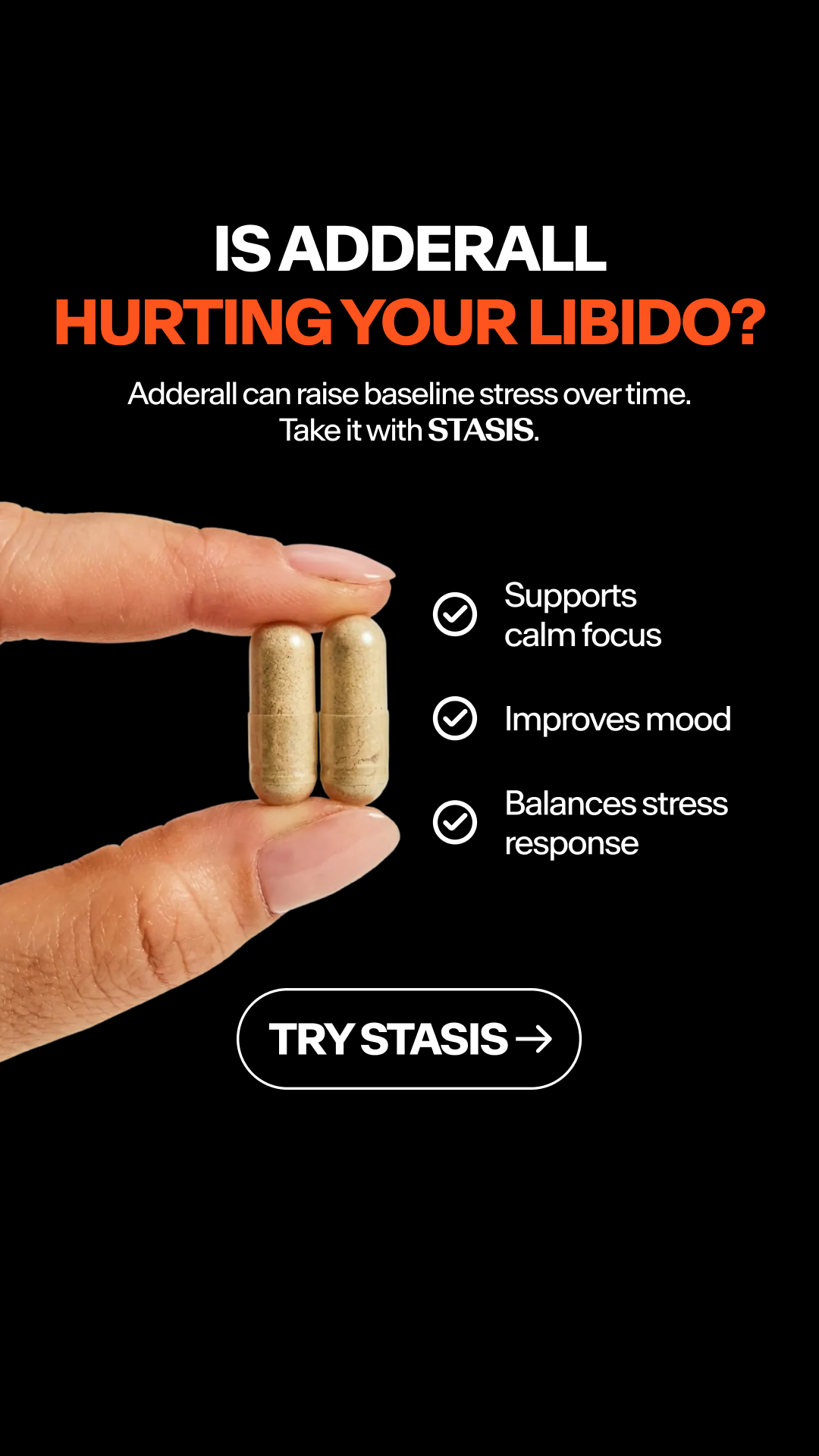 Stasis Facebook ad