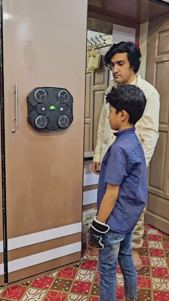 Welfareis home Facebook ad: Punch, Play, and Pump It Up, Bluetooth Music…