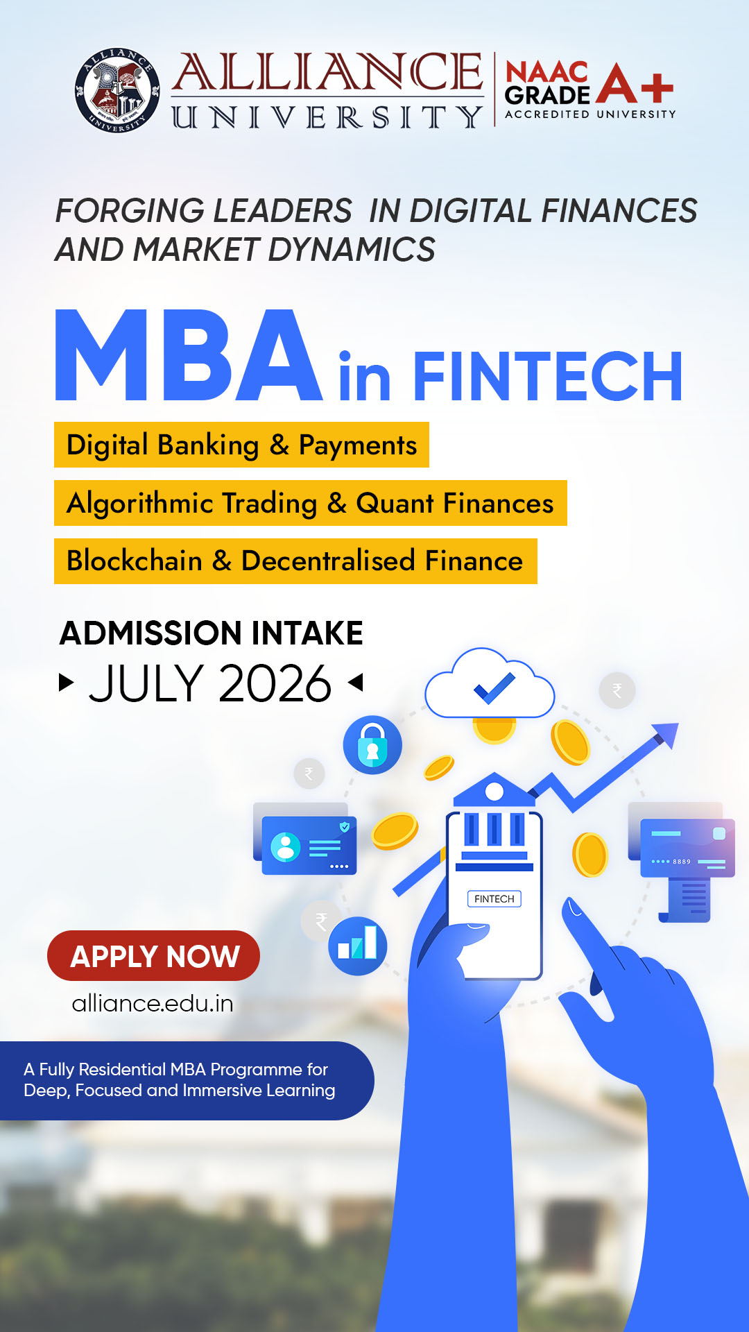 Alliance University Facebook ad