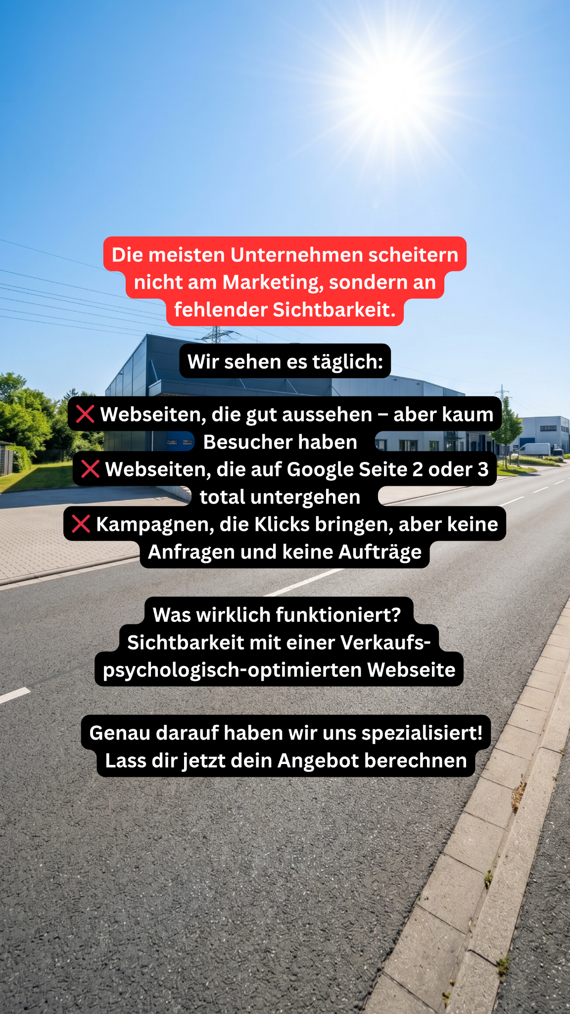 Webdesign Agentur Wallenhorst Facebook ad