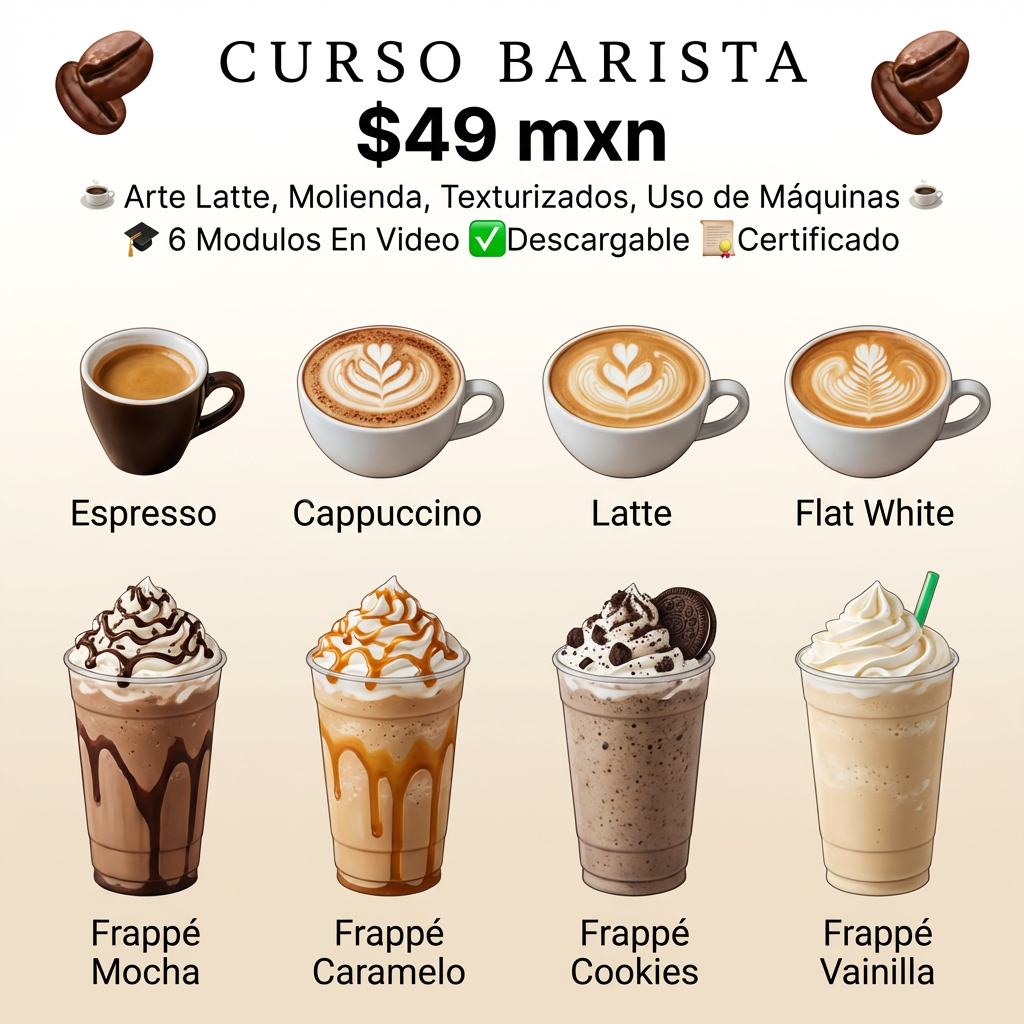 Barismo al Instante Facebook ad: Curso Certificado (5/5)