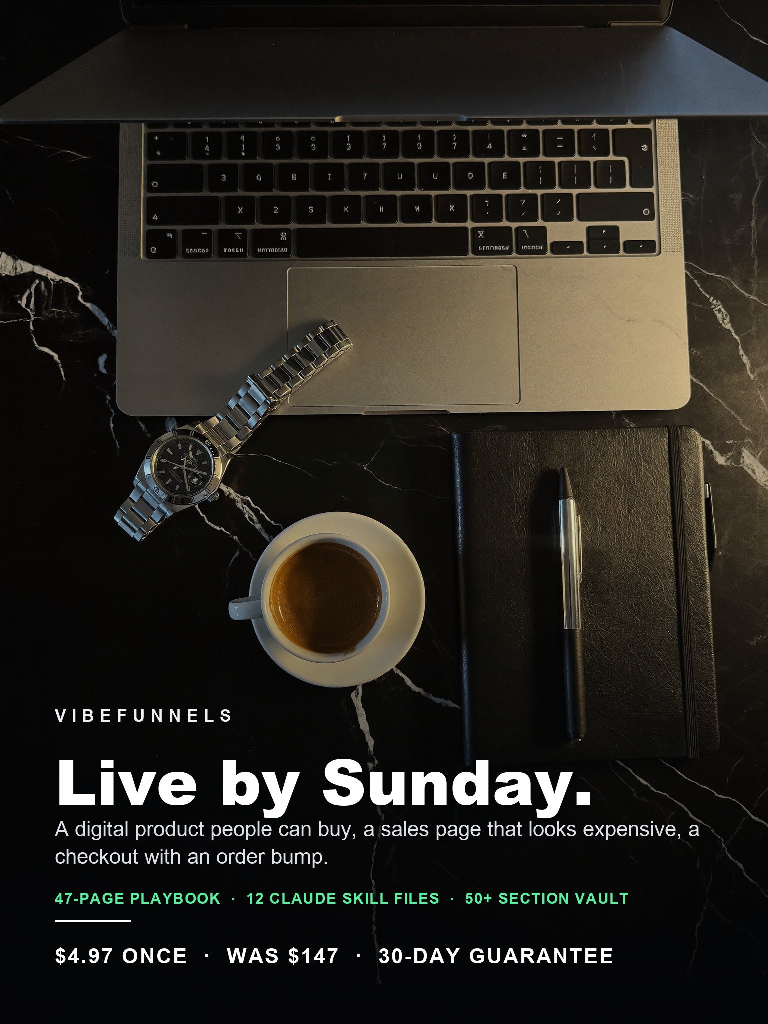 VibeFunnels Facebook ad