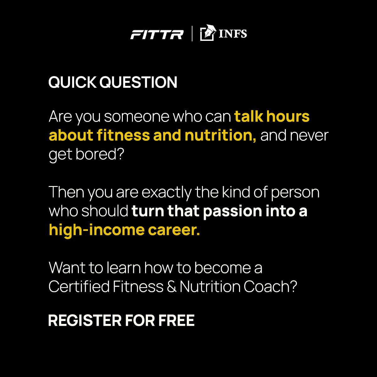 Institute of Nutrition and Fitness Sciences Facebook ad