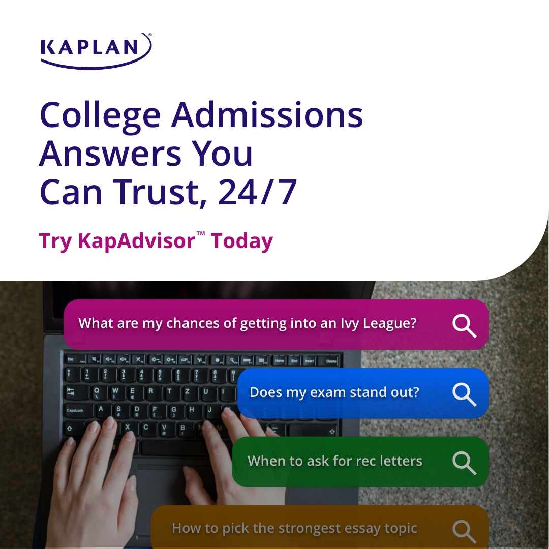 Kaplan College Prep Facebook ad