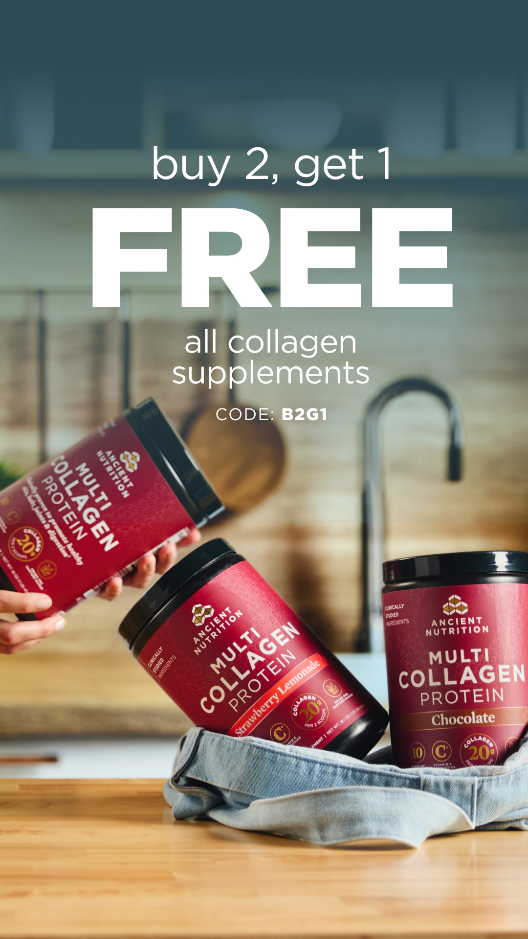 Ancient Nutrition Facebook ad