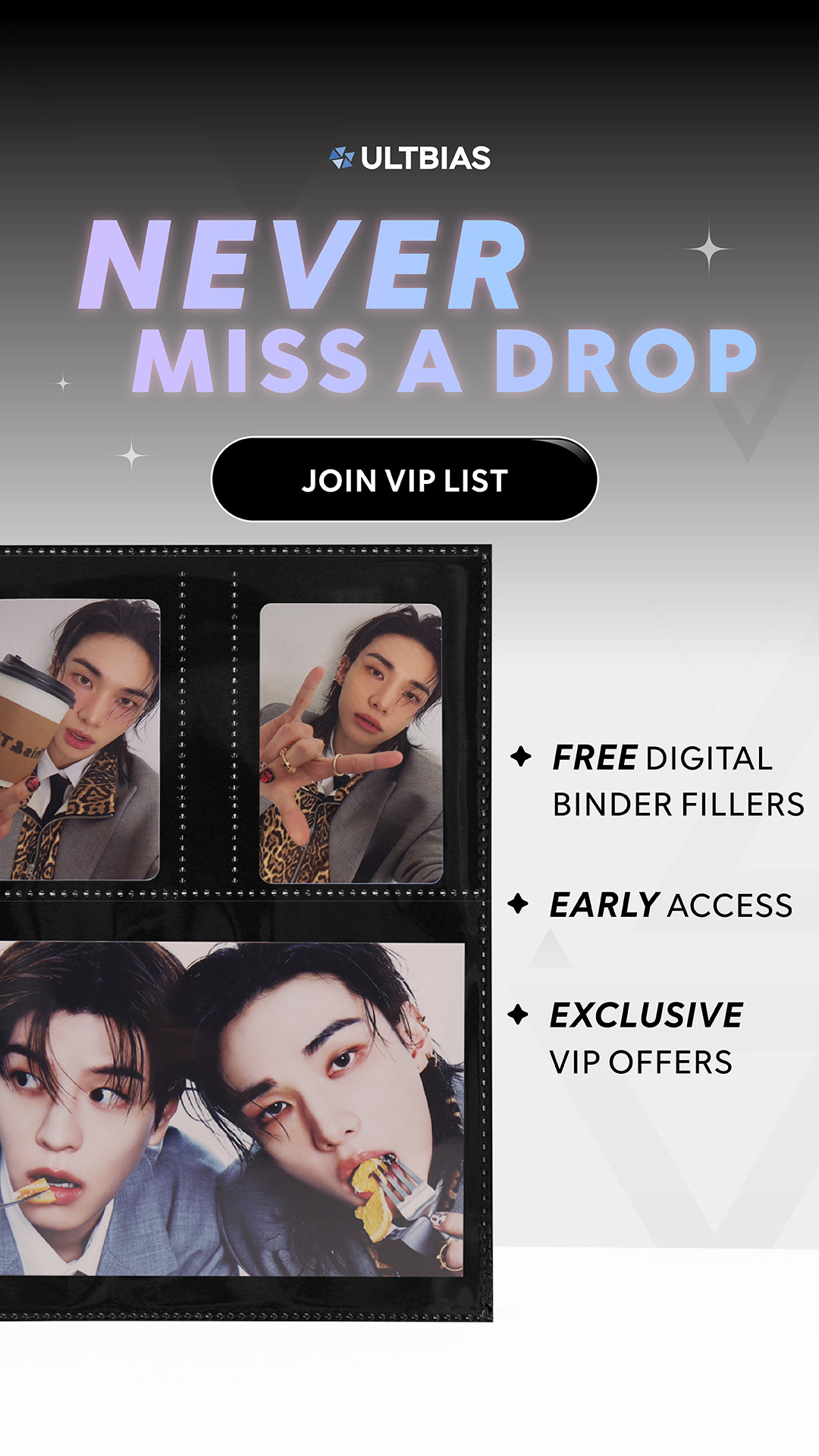 Ultbias Facebook ad: VIP Perks You Won't Find Elsewhere