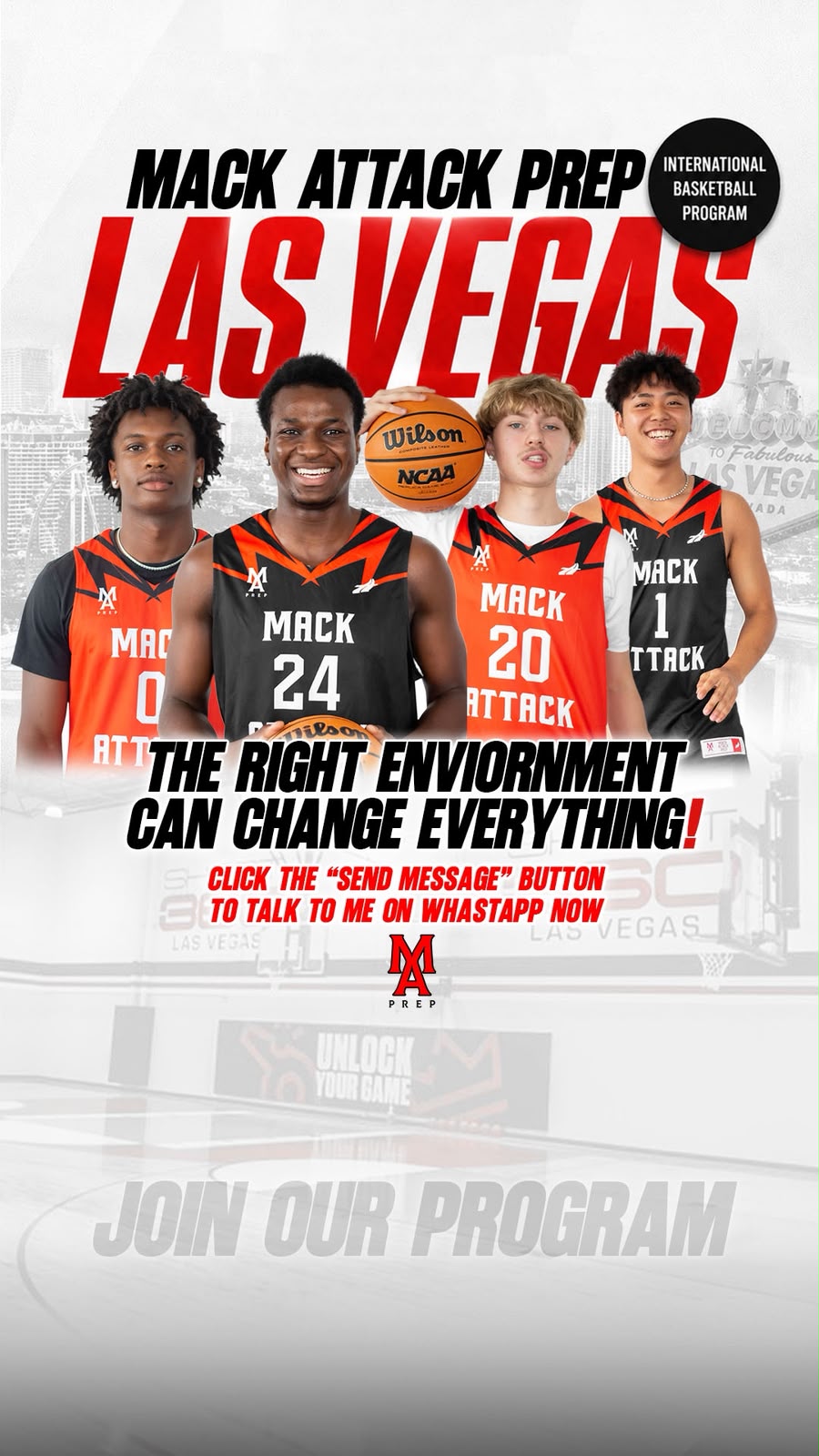 Mack Attack Prep Facebook ad