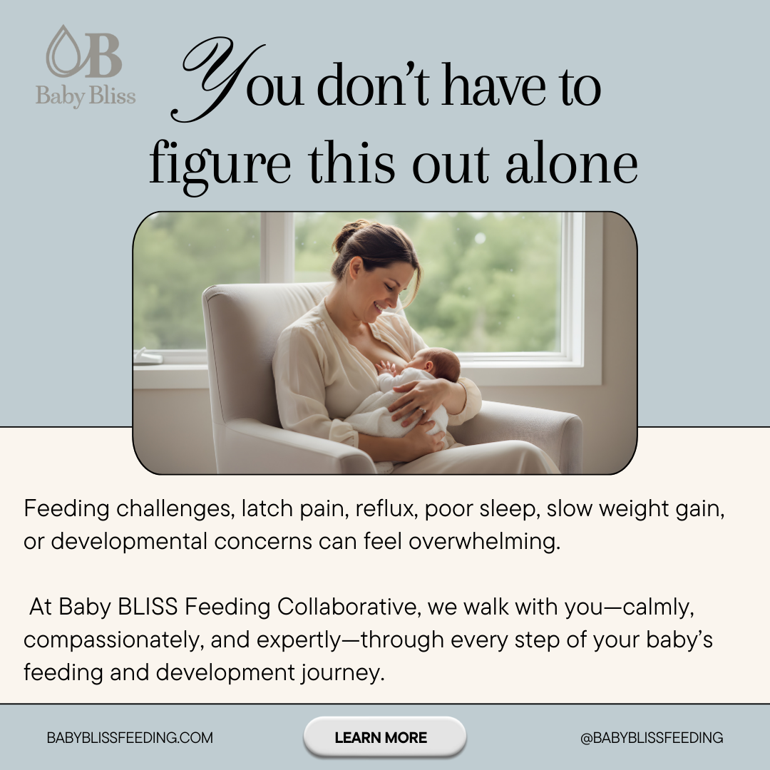 Baby BLISS Feeding Collaborative of Central Florida, LLC Facebook ad: Motherhood doesn’t come with a manual-but you don’t…