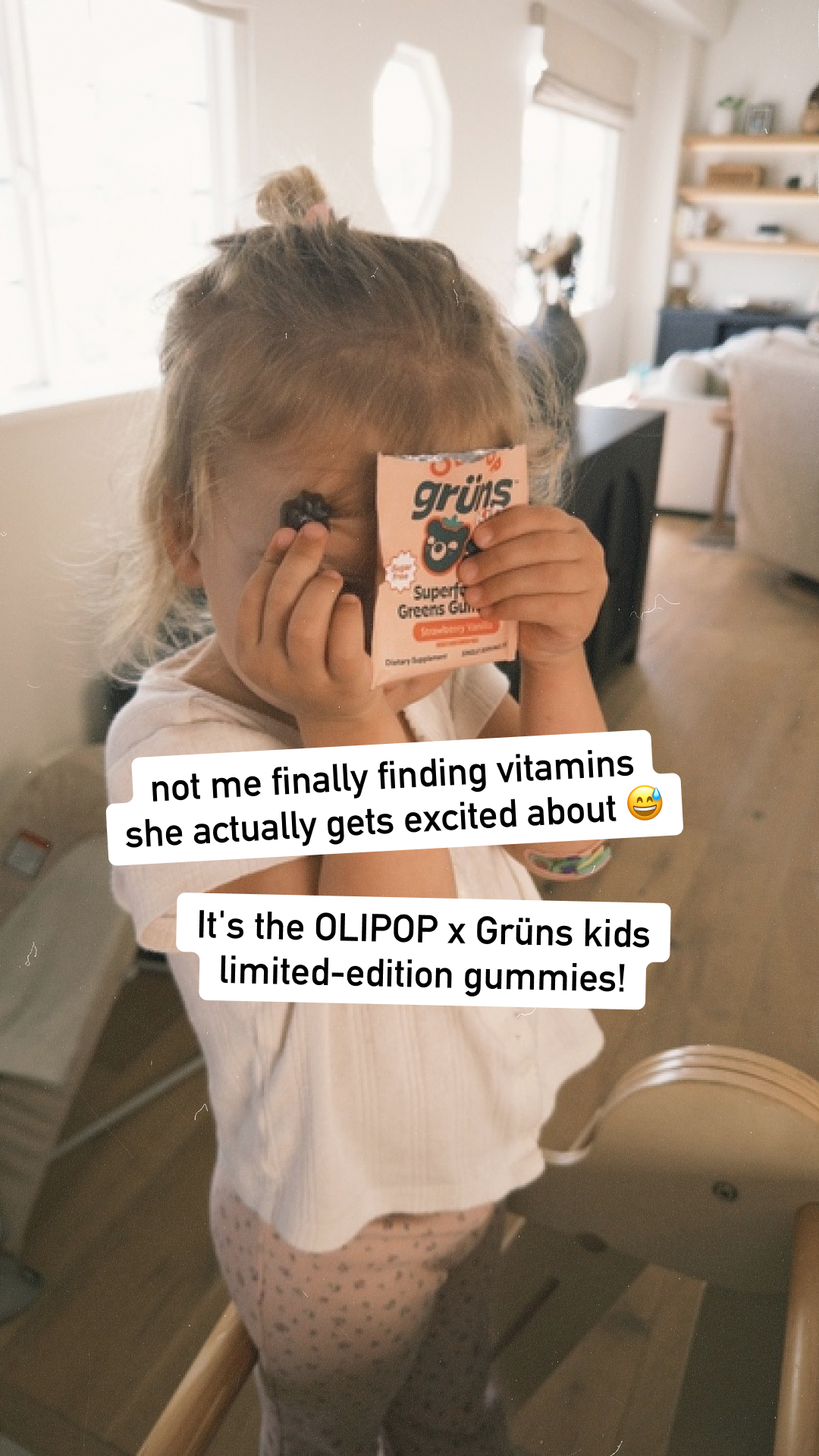 Grüns Kids Facebook ad