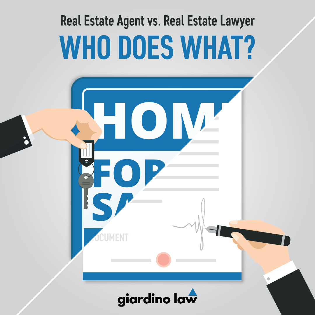 Giardino Law Facebook ad: Real estate agent vs.