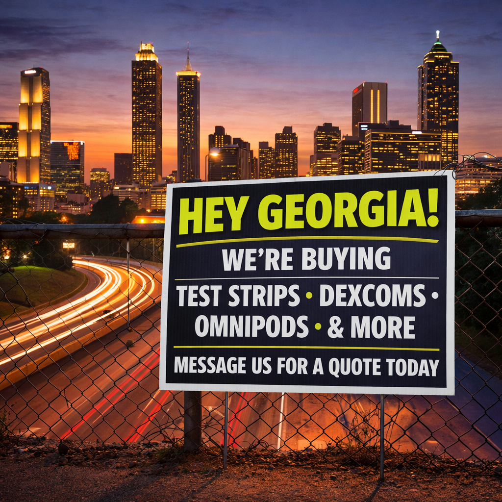 Georgia Test Strips Facebook ad