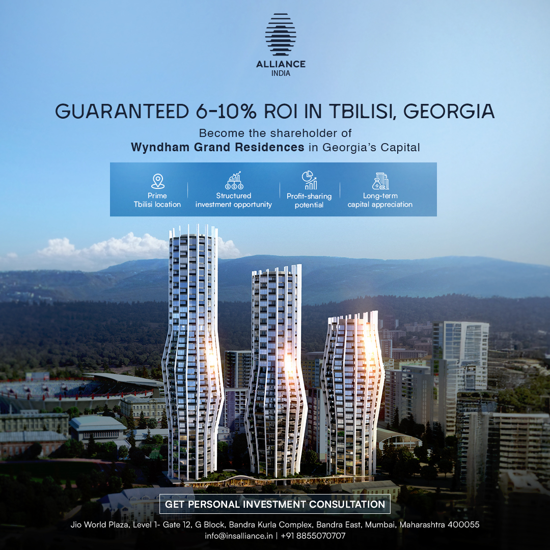 Alliance Group India Facebook ad: guaranteed ROI up to 10%