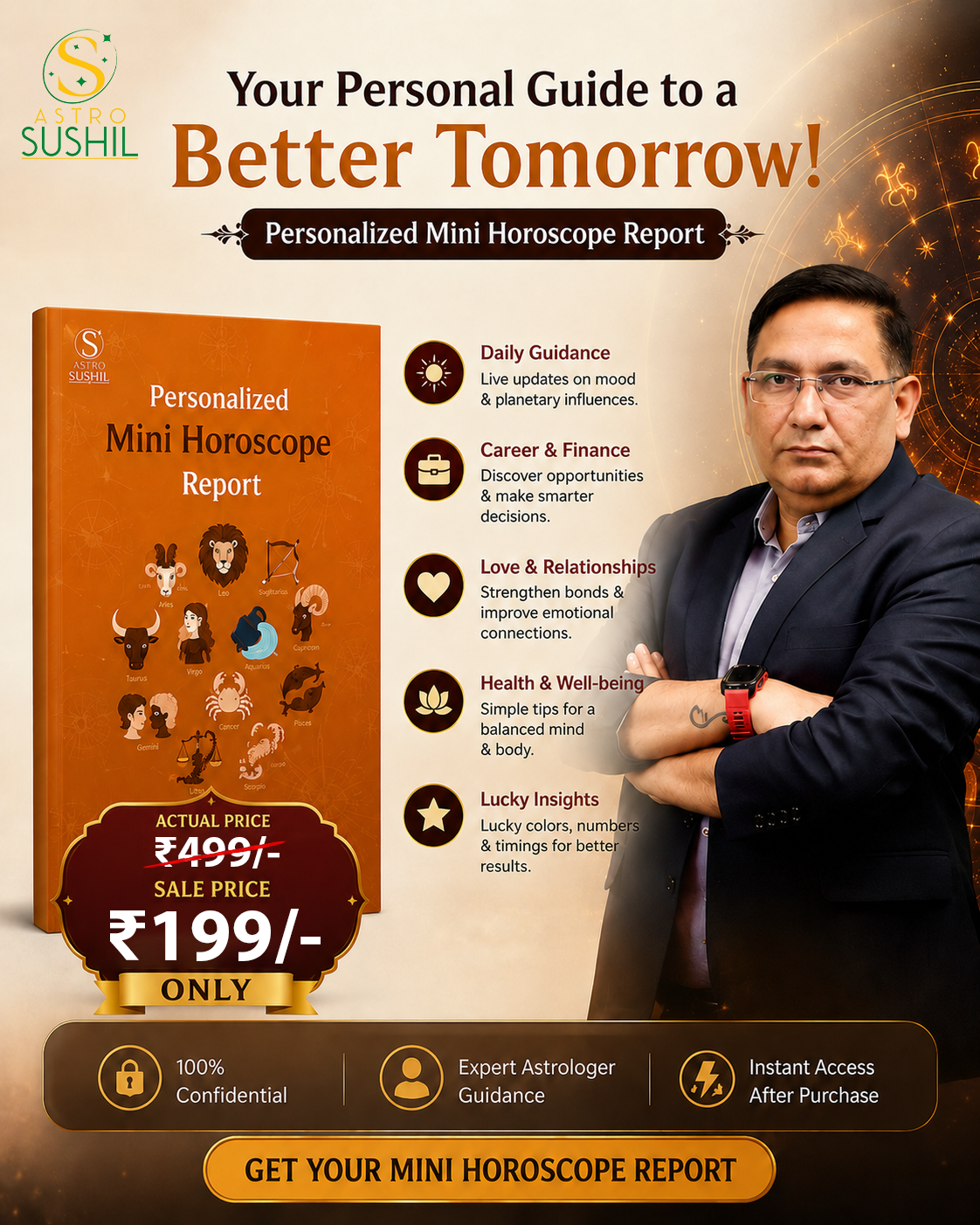 Astro Sushil Ji Facebook ad