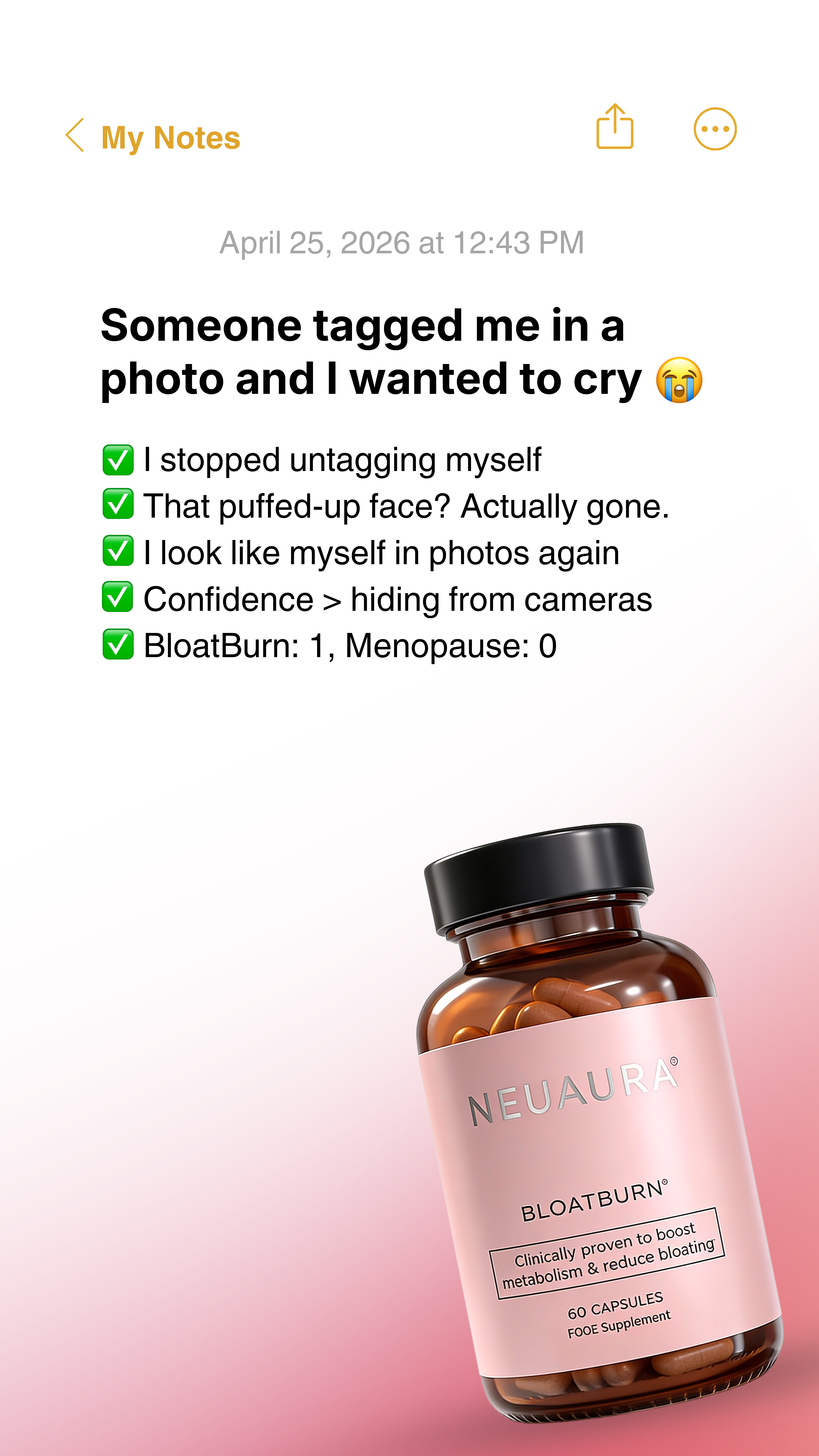 Neuaura Facebook ad