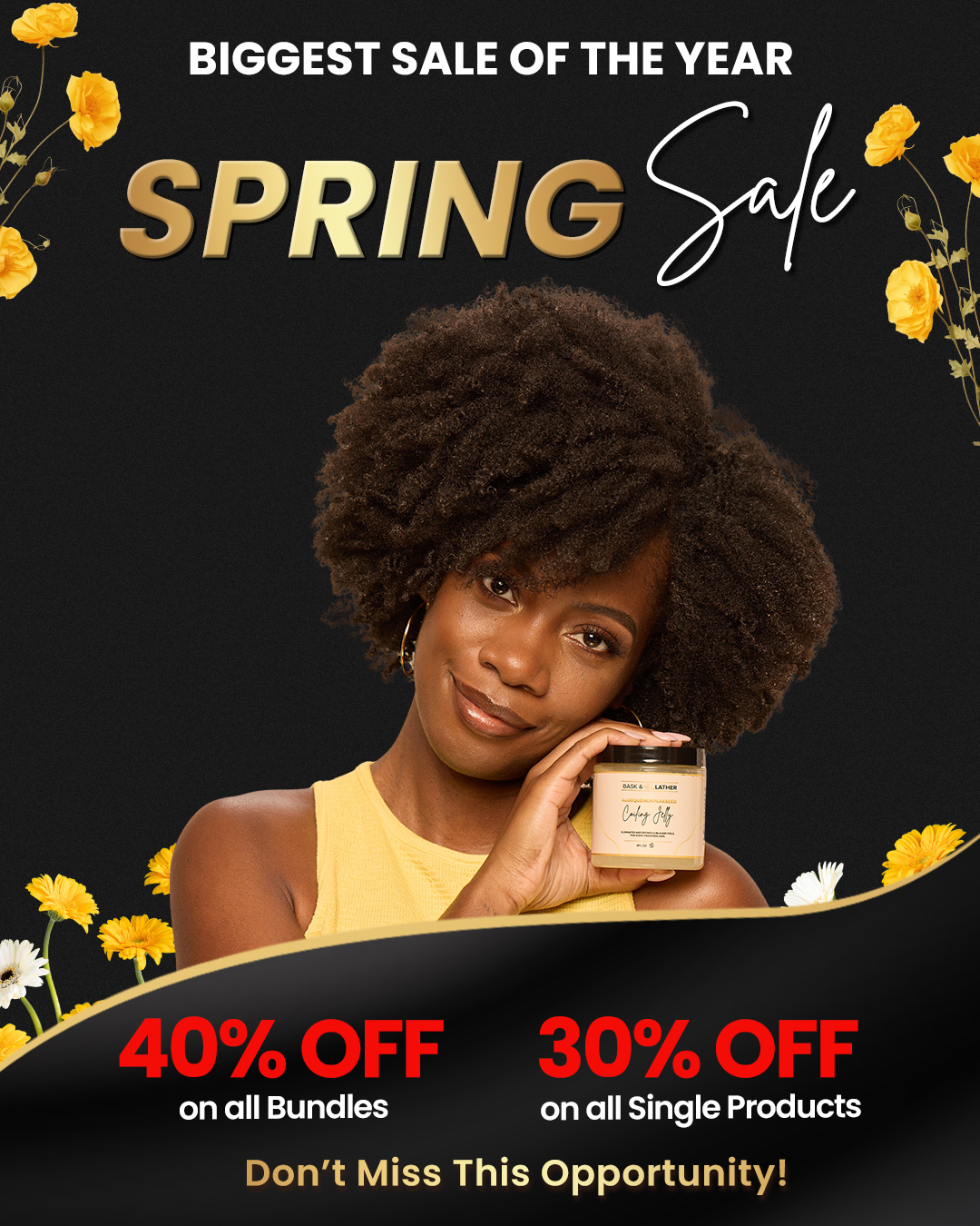 Bask & Lather Co Facebook ad