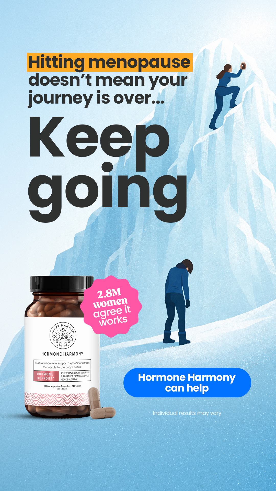 Happy Mammoth Facebook ad