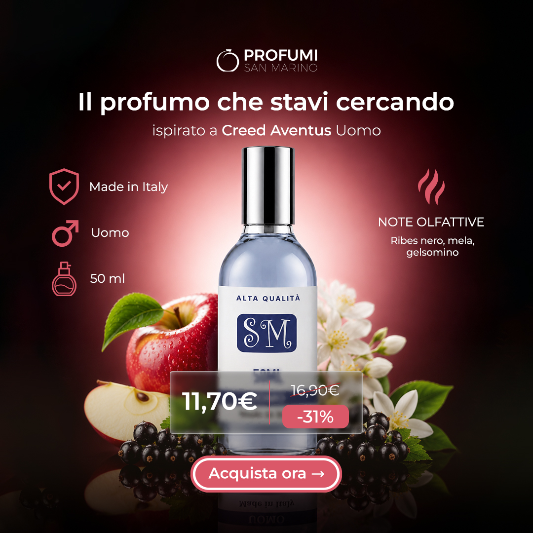 Profumi San Marino Facebook ad: Equivalente Creed Aventus Uomo