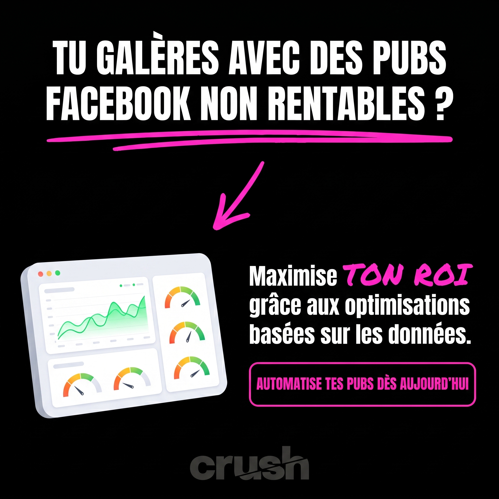 trycrush.ai Facebook ad