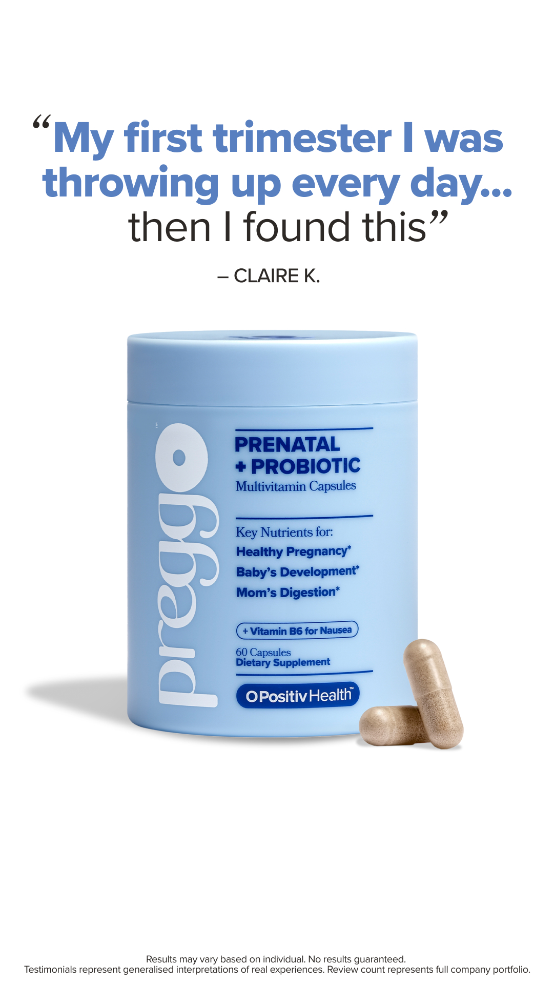 O Positiv Facebook ad