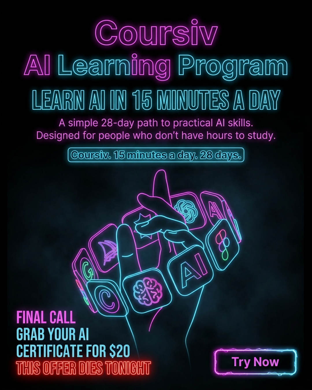 AI Made Simple Facebook ad