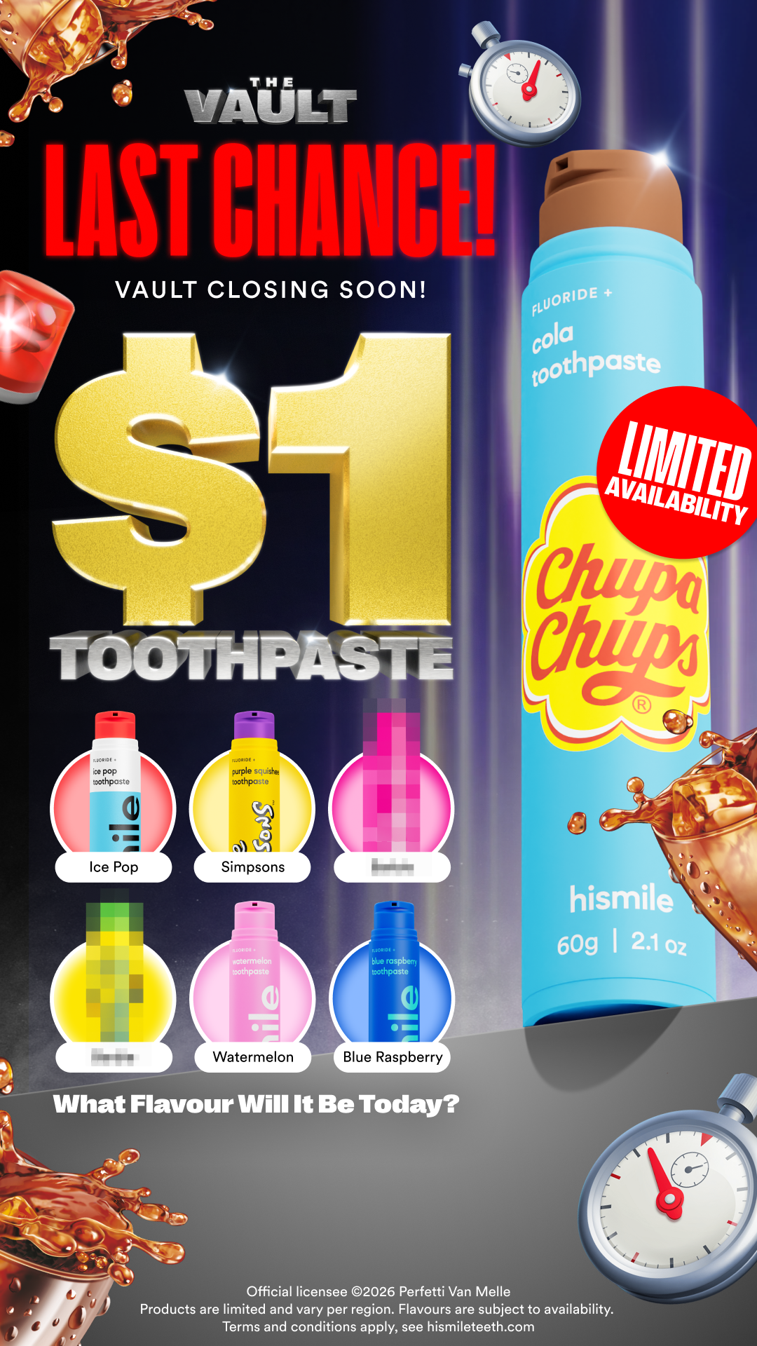 Hismile Facebook ad