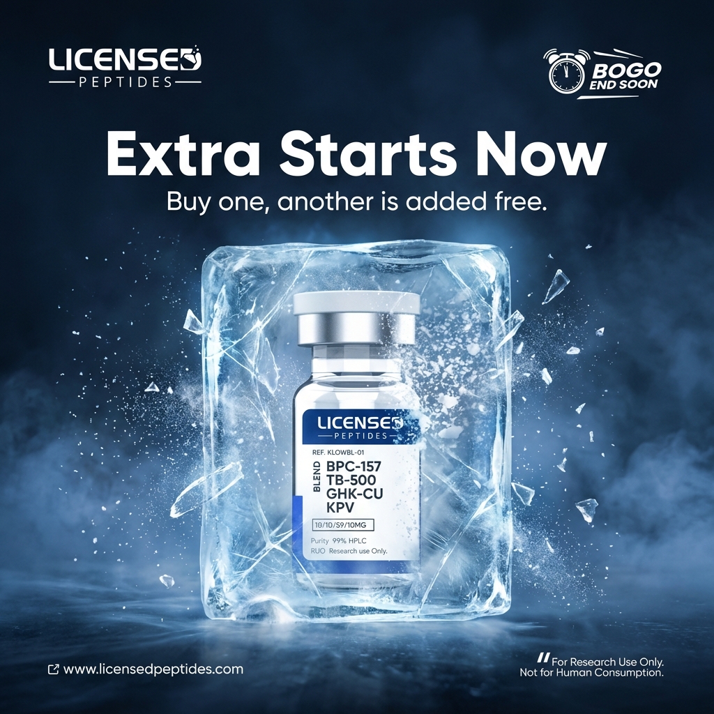 LicensedPeptides Facebook ad