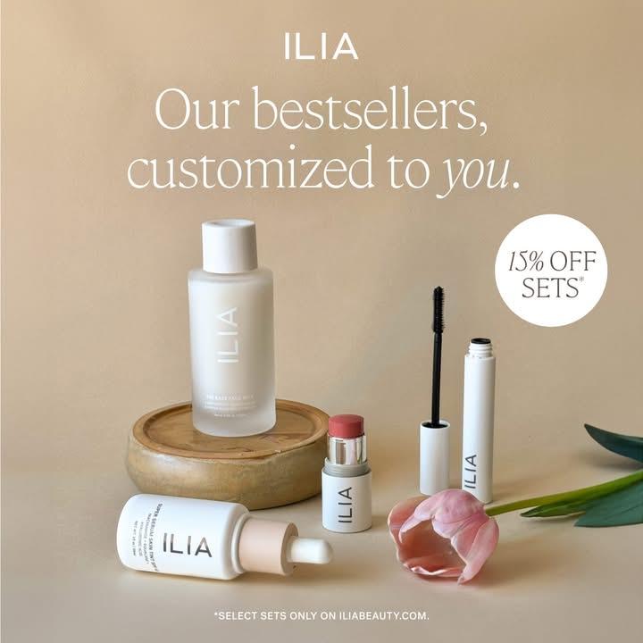 ILIA Beauty Facebook ad