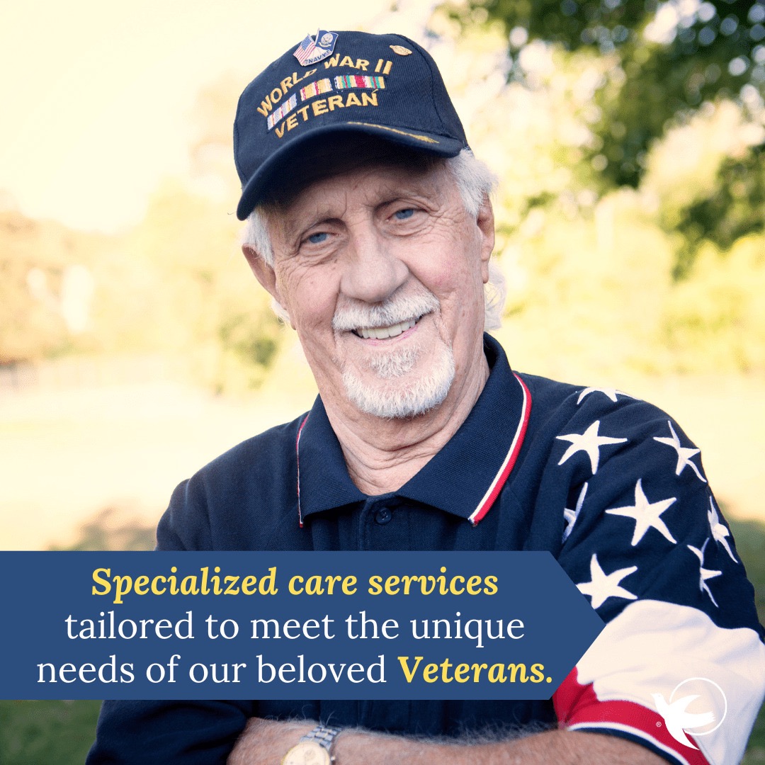 Visiting Angels Chapel Hill, NC Facebook ad: VA Benefits May Help Cover In-Home Care