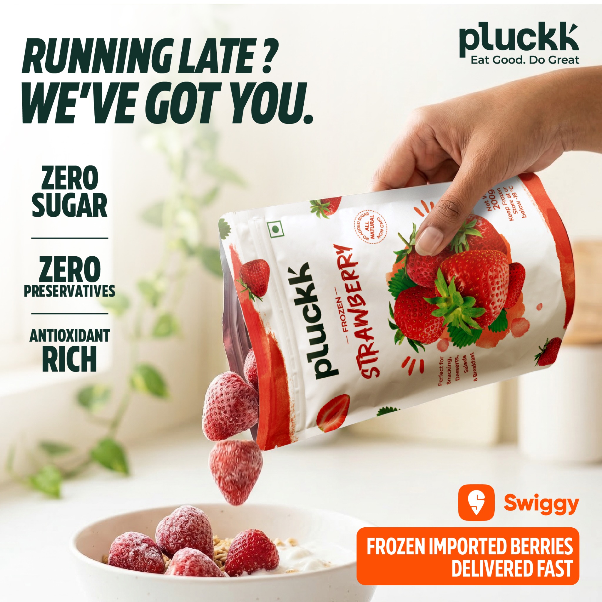 Pluckk Facebook ad