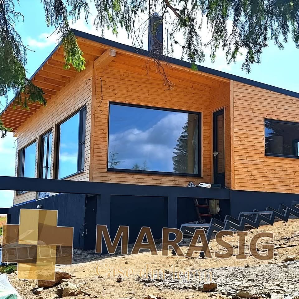 Case din lemn Marasig Facebook ad: Marasig oferă soluții complete pentru casa ta din…