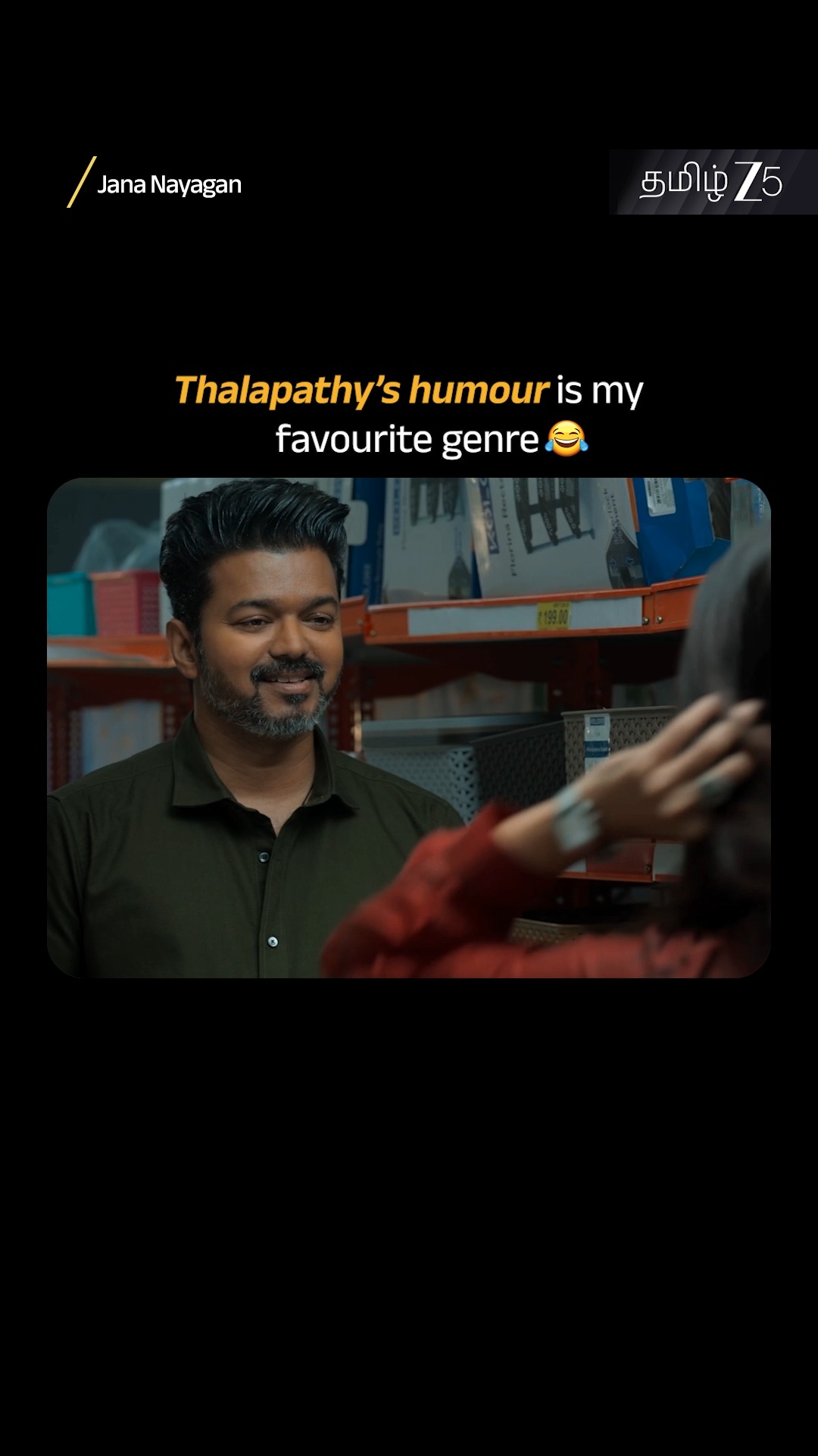 ZEE5 Tamil Facebook ad: His humour never misses.
