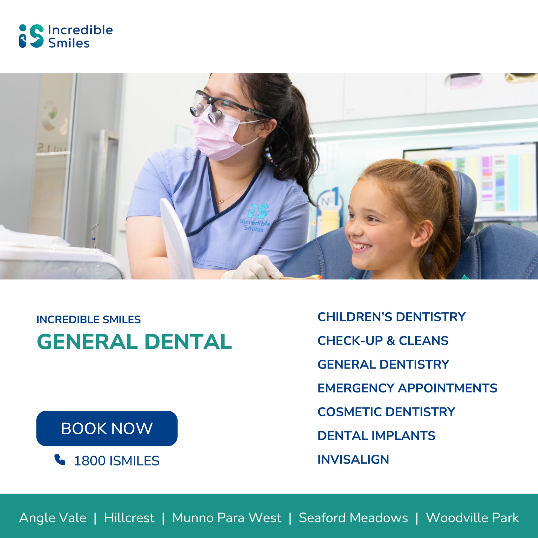 Incredible Smiles Seaford Meadows Facebook ad
