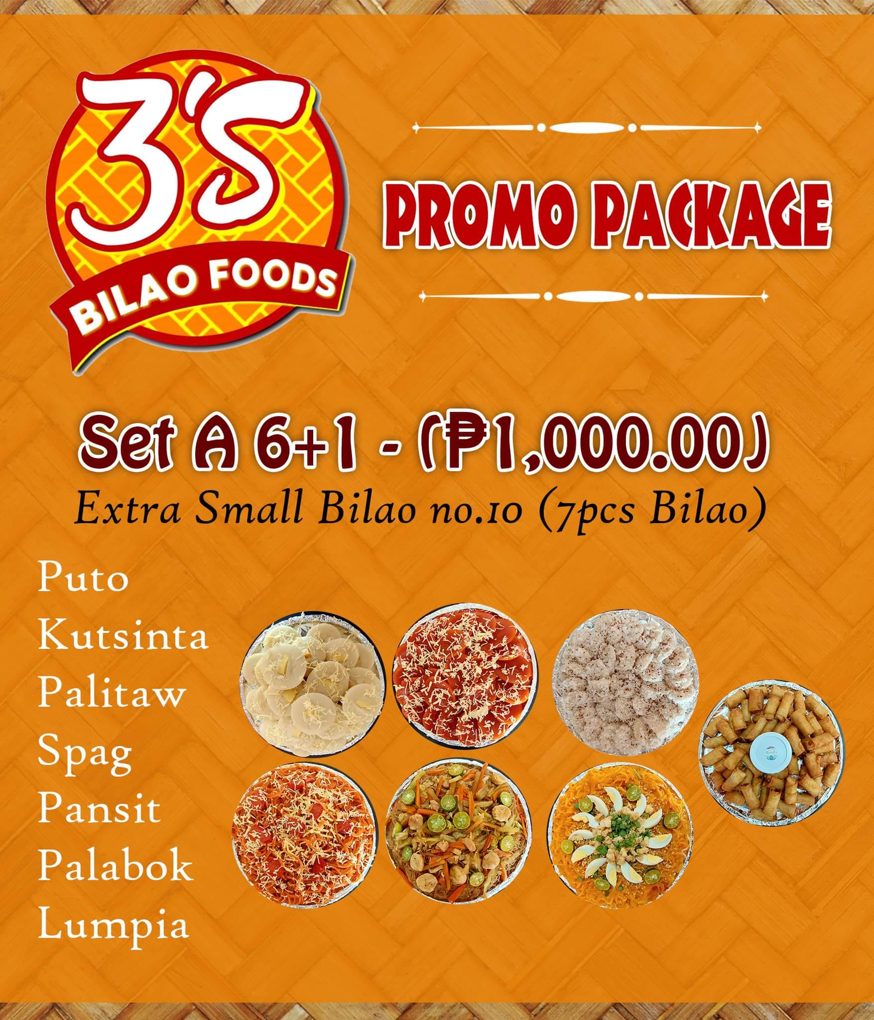 3'S Bilao Foods Facebook ad: Matamang Salamat mga Ka 3'S sa patuloy na…