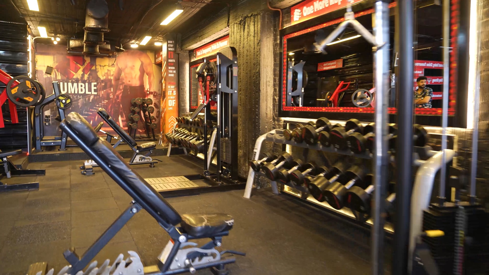 Rumble Gym Facebook ad: لكُل سكان فيصل والهرم، دلوقتي اشتراكك بخصم 50%!