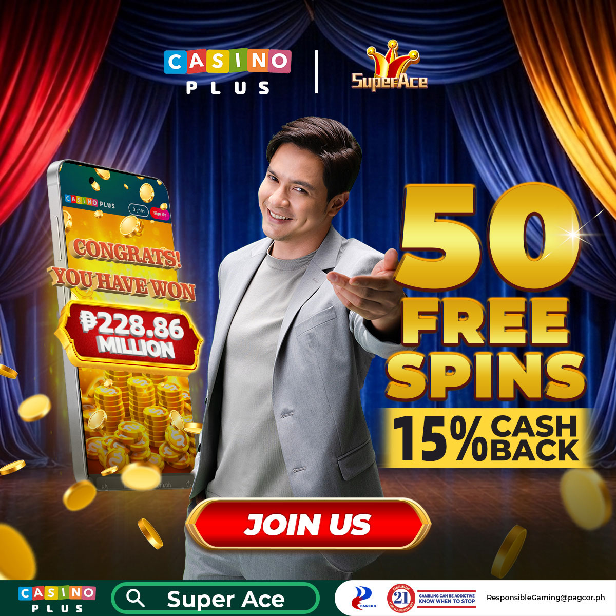 Casino Plus PH Facebook ad