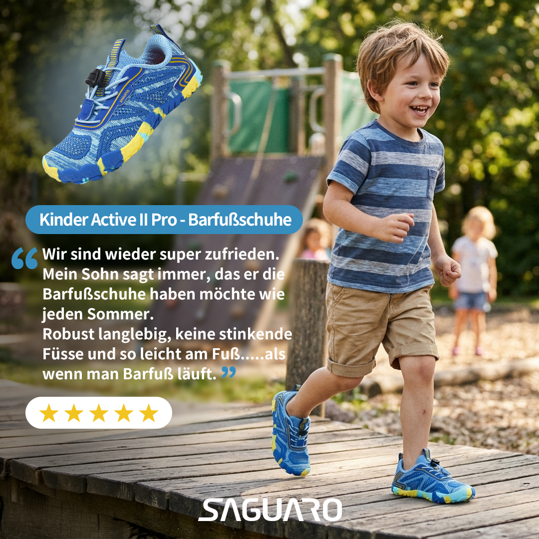 Saguaro De Facebook ad: Barfußgefühl für kleine Entdecker