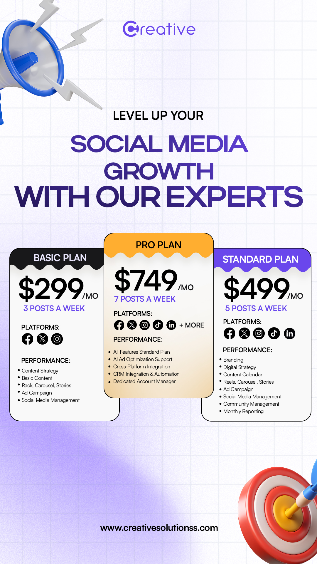 Creative solutions Facebook ad from May 6, 2026
