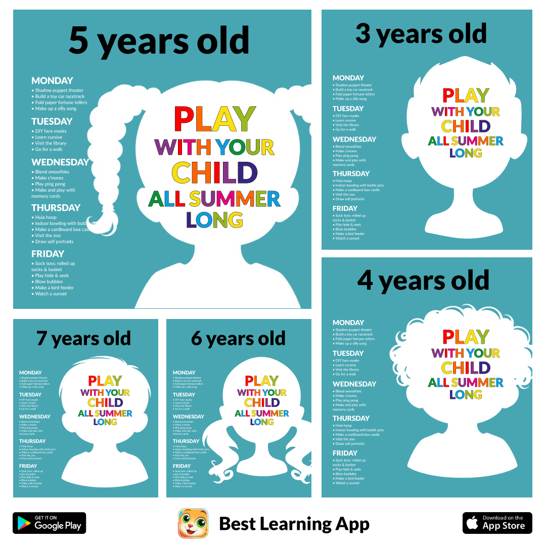 Kids Education - Alphabet, Numbers & More Facebook ad
