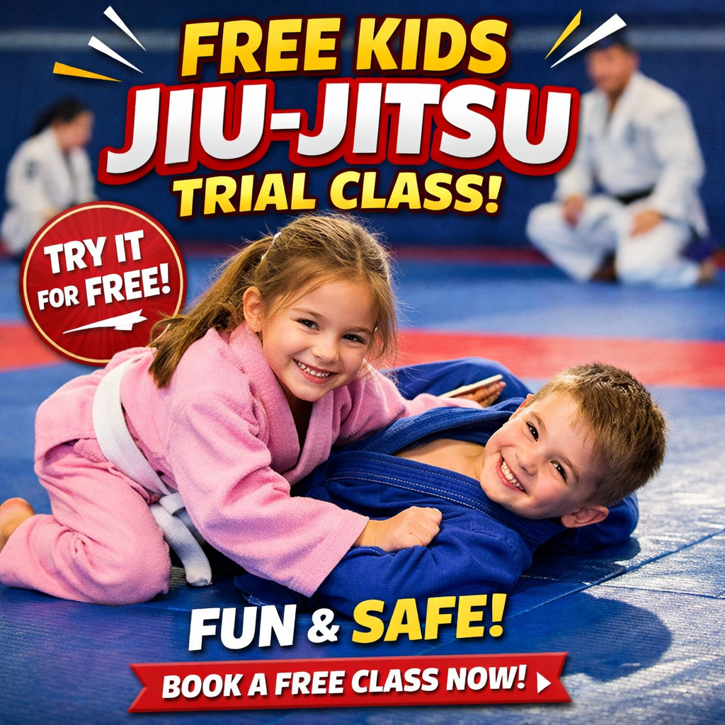 Rilion Gracie Jiu Jitsu Doral Facebook ad: Book a FREE trial now >>